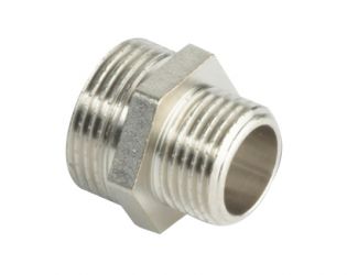 Ниппель переходной ALTSTREAM НР/НР 1/2″ *3/8 /уп 40шт/