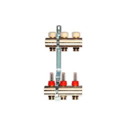 Коллектор BERGERR 3 вых евроконус 3/4 с расходомером (NK 1″х 3/4 - Т3) /650071N100503U/