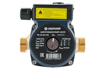 Насос циркуляц. UNIPUMP PH 20-60 130 ГВС /66193/