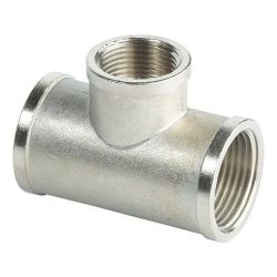 Тройник ВН/ВН/ВН 1″ TEBO (упак.4/48)