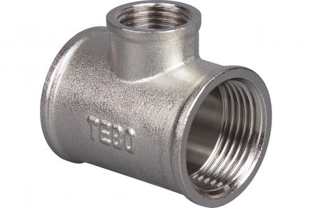 Тройник переходной ВН/ВН/ВН 1″- 1/2″-1″ TEBO (упак. 5/60) - основной вид