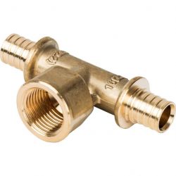 Тройник-переходник 16xR 1/2″ ВР STOUT аксиальный