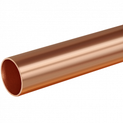 Труба медная неотожженная JINTIAN D 22 х 1,0 EN 1057, в штангах по 2,5 м /JT220010025 /