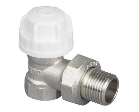 Термоклапан угловой с термоголовкой вн/нар 1/2″ М30х1,5 TEBO (упак 1/18) - основной вид