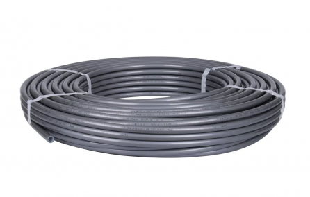 Труба ROMMER PEX-A 25х3,5 (сшит. полиэтилен с кисл. сл., серая (бухта 50м) /RPX-0001-002535/ - основной вид