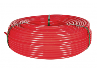 Труба ROMMER PEX-A 16х2,0 (сшит. полиэтилен с кисл. сл., красная) (бухта 240м) /RPX-0002-241620/