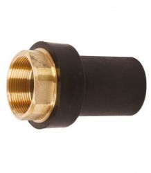 Переход пэ/латунь 0032 х 1″ с ВН резьбой ПЭ100 SDR11 Xinda