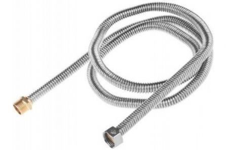 Шланг сильфоновый SS вода 1/2 ГШ 1м - основной вид