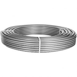 Труба стабильная PE-Xc/Al/PE-Xc ROMMER 16x2,6 (серая бухта 100 м) /RPS-0001-001626/