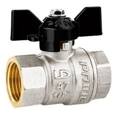 Кран ВВ 3/4″ Pride, полный проход, бабочка (уп 22) /LD 47.300.20/